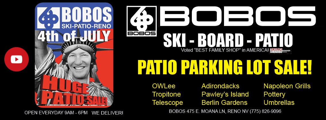 4th Parking Lot Patio Sale At BOBO's